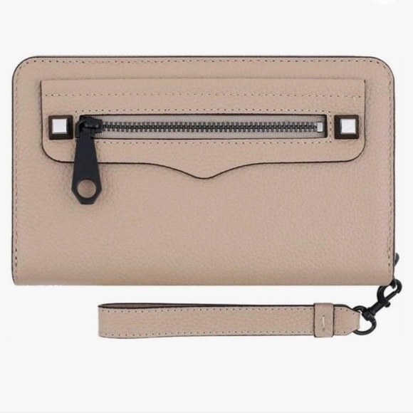 Rebecca Minkoff Large Neutral Pink Wallet (missing wristlet strap) - Picture 2 of 3